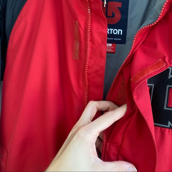 Burton DryRide Boys Repel Snowboard Hooded Jacket Medium - Picture 8 of 10